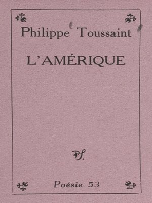 cover image of L'Amérique